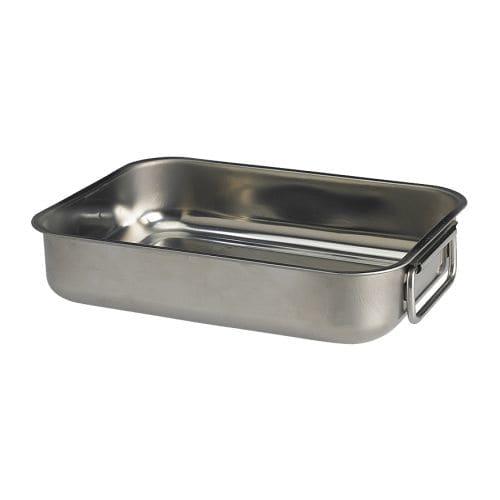 KONCIS Roasting pan, stainless steel - IKEA